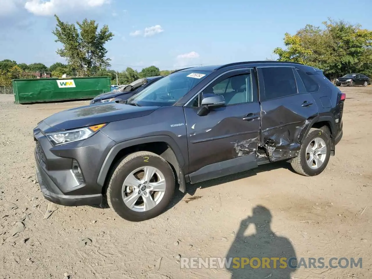 1 Photograph of a damaged car 4T3RWRFV5MU041206 TOYOTA RAV4 2021