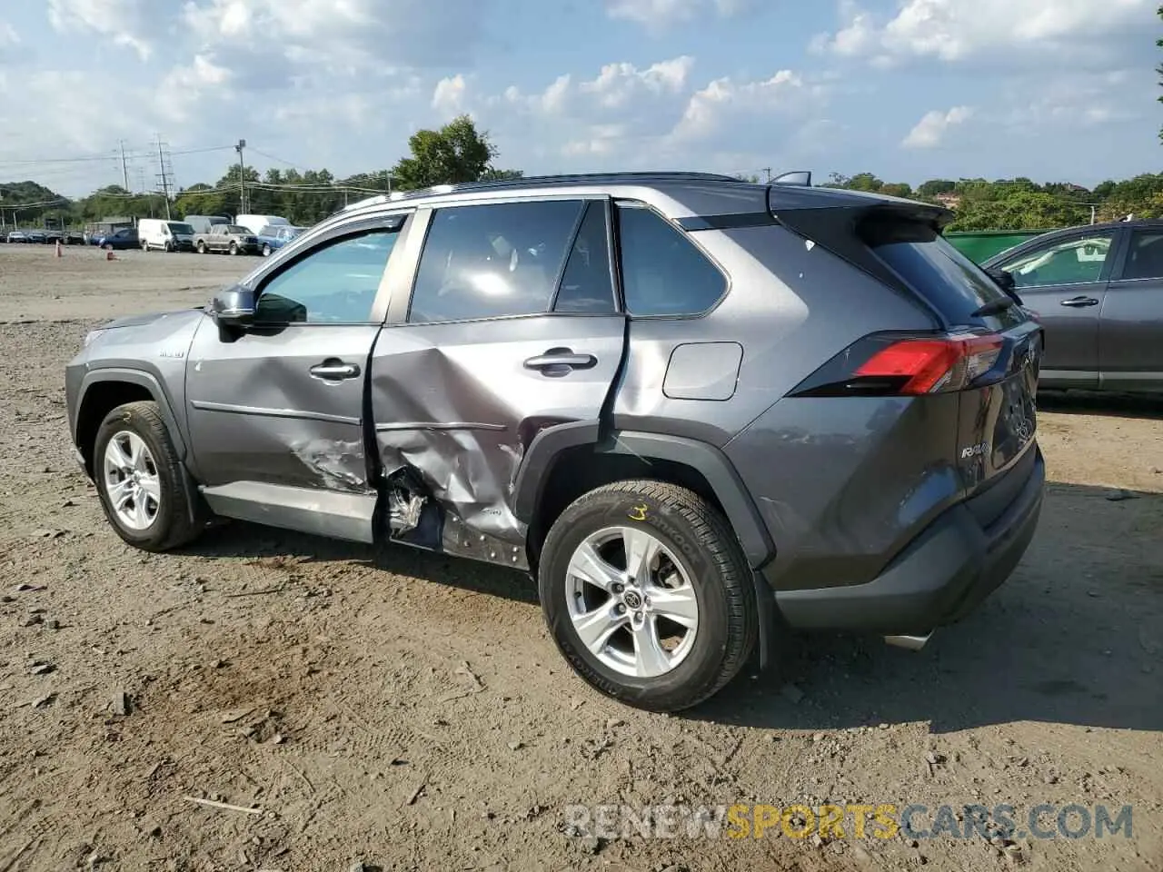 2 Photograph of a damaged car 4T3RWRFV5MU041206 TOYOTA RAV4 2021