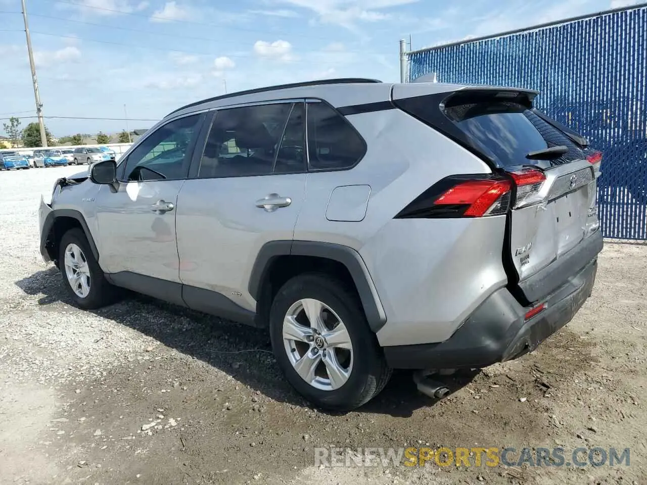 2 Photograph of a damaged car 4T3RWRFV6MU016752 TOYOTA RAV4 2021