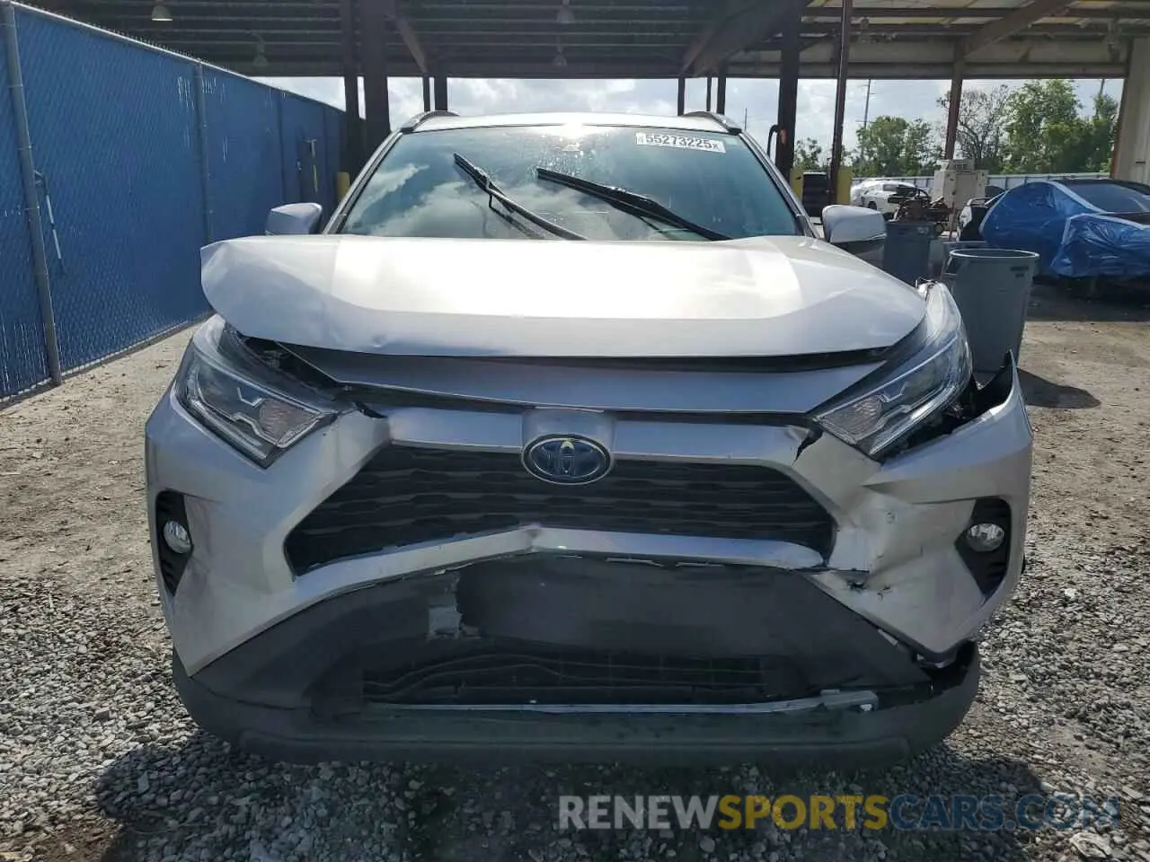 5 Photograph of a damaged car 4T3RWRFV6MU016752 TOYOTA RAV4 2021