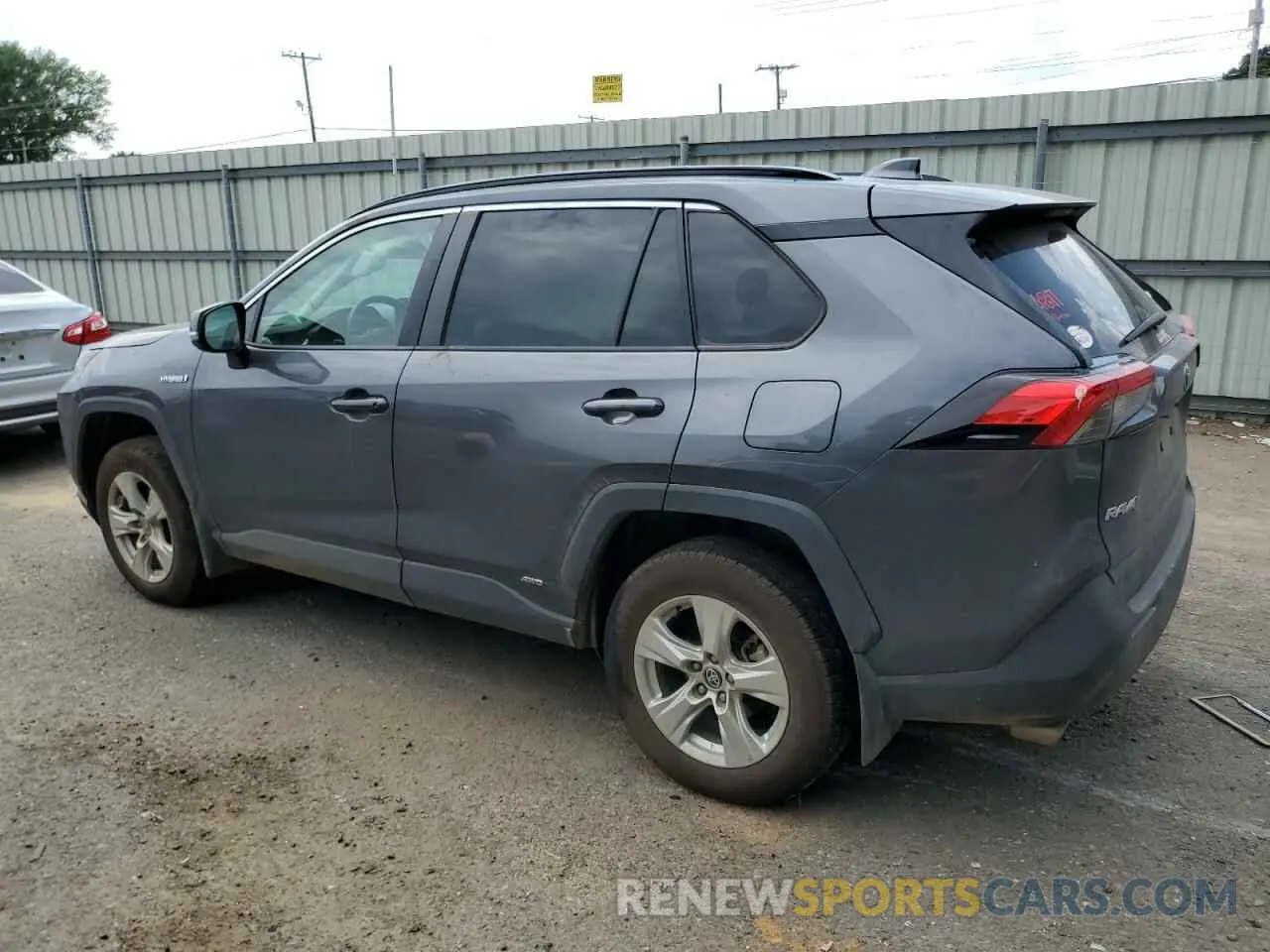 2 Photograph of a damaged car 4T3RWRFV6MU018193 TOYOTA RAV4 2021