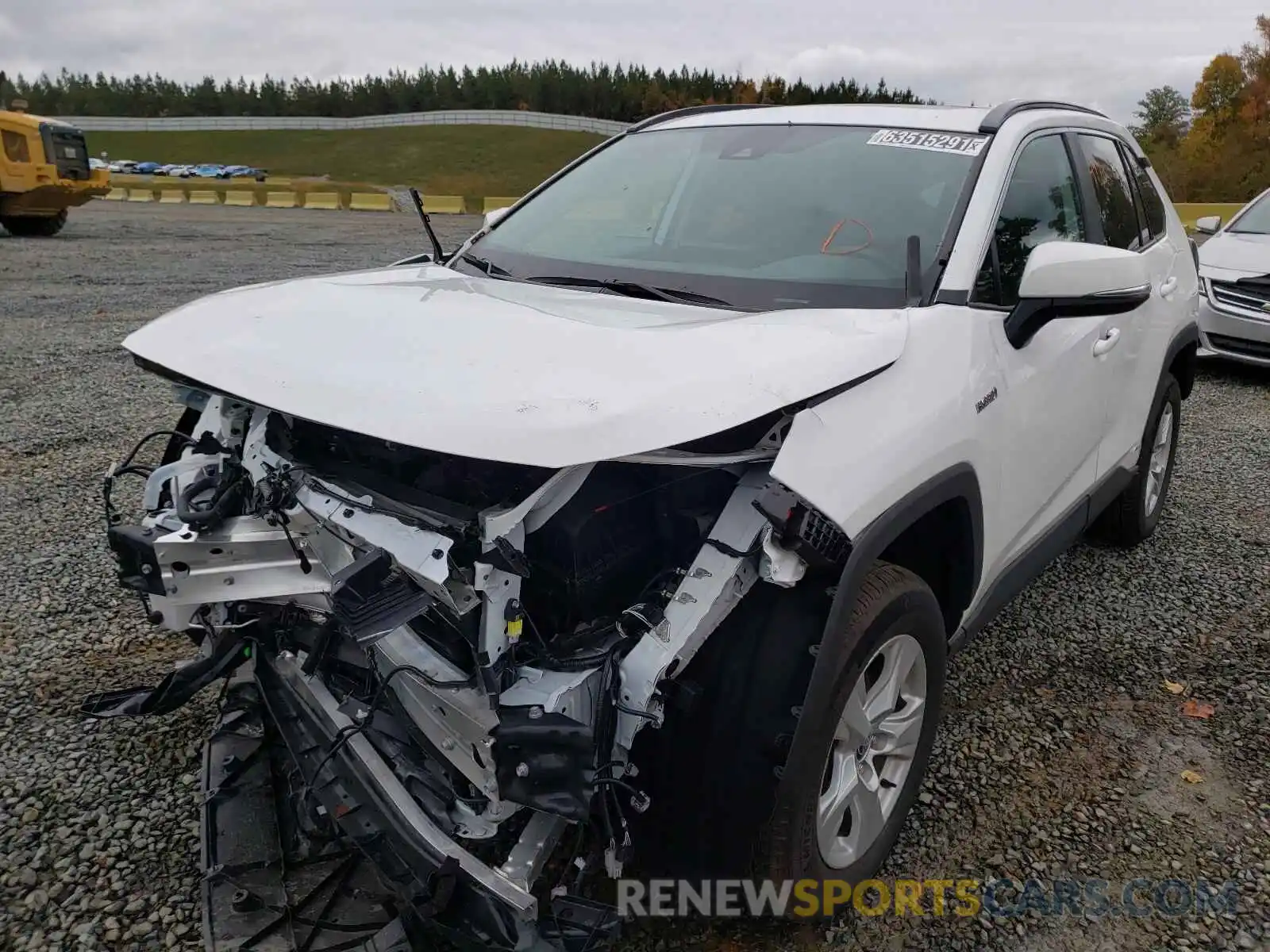 2 Photograph of a damaged car 4T3RWRFV6MU020803 TOYOTA RAV4 2021