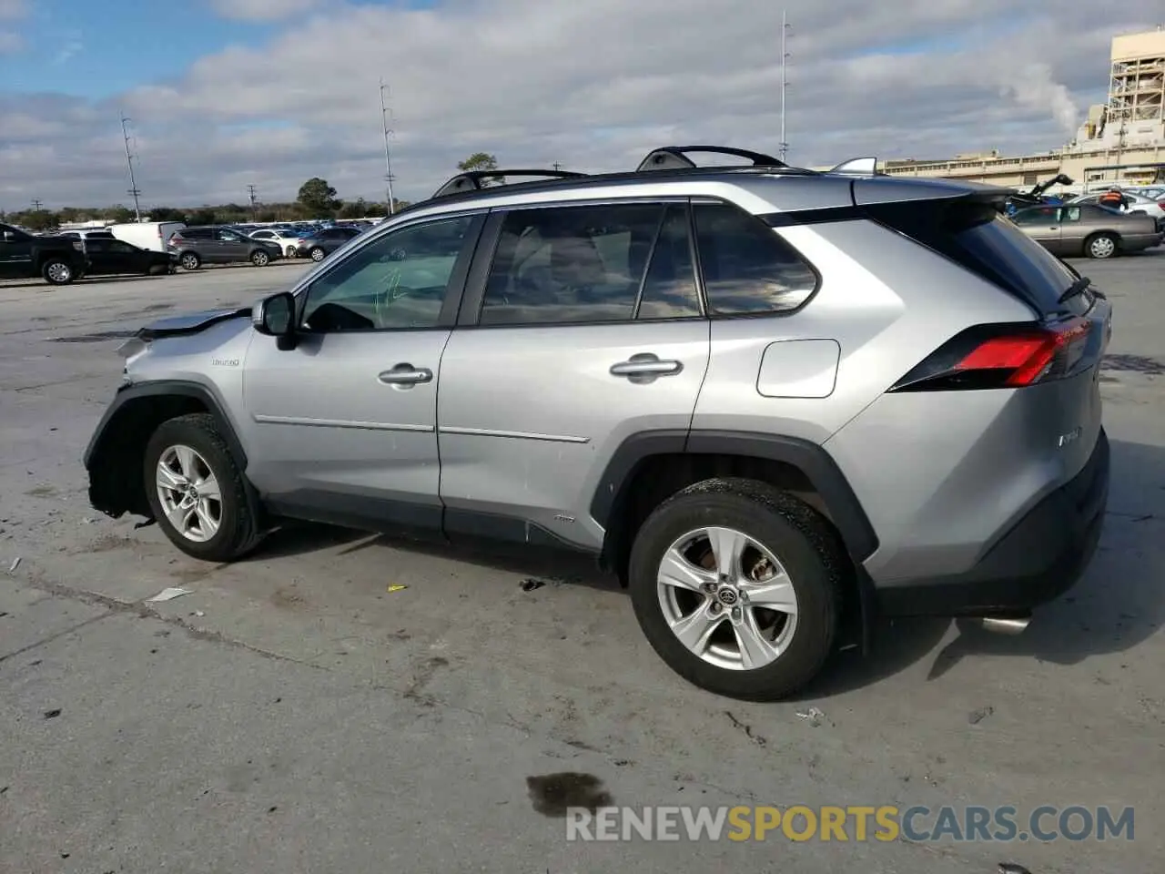 2 Photograph of a damaged car 4T3RWRFV6MU022468 TOYOTA RAV4 2021