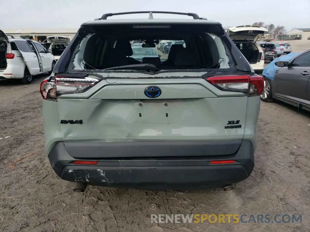 6 Photograph of a damaged car 4T3RWRFV6MU022566 TOYOTA RAV4 2021