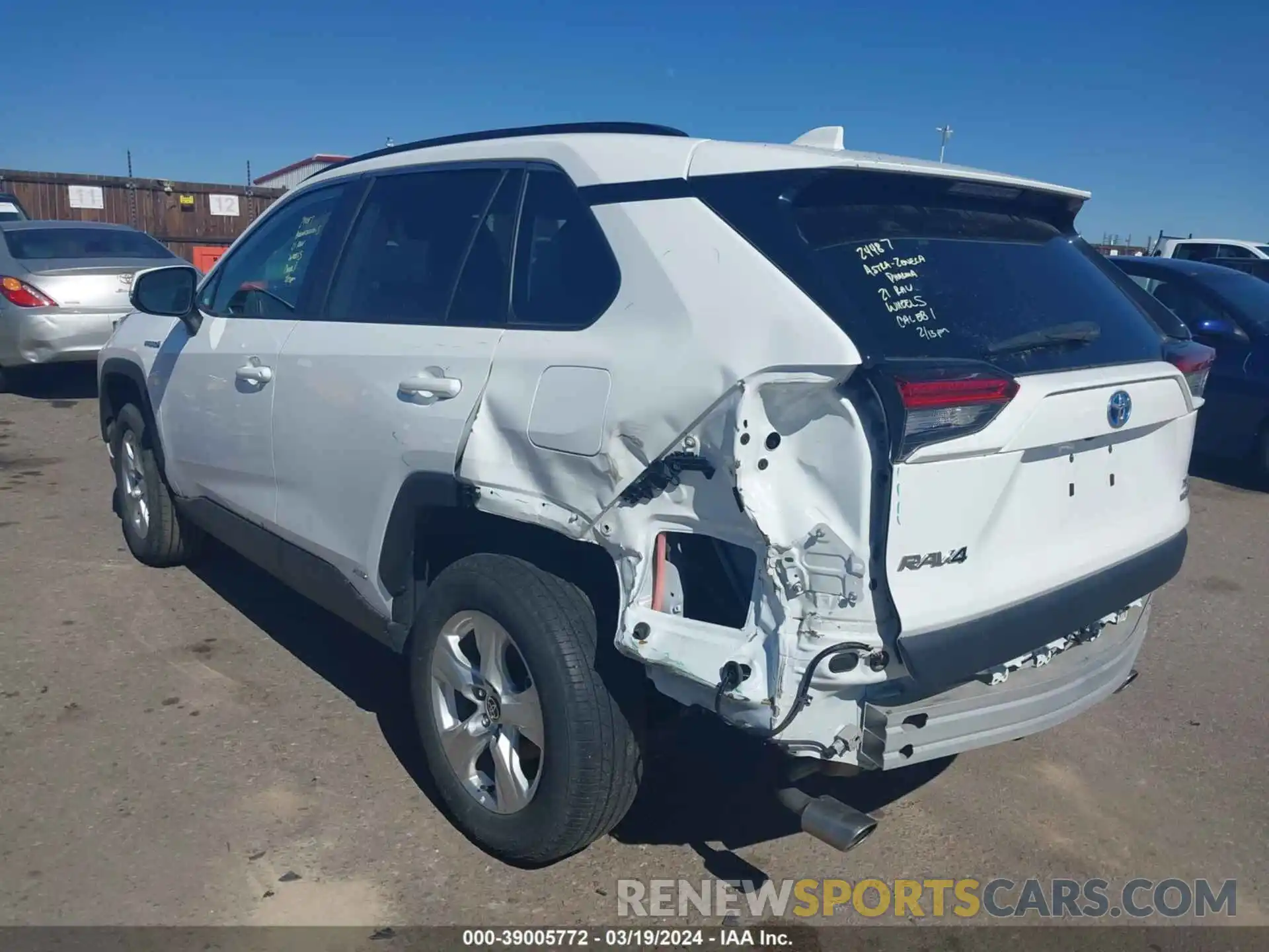 3 Photograph of a damaged car 4T3RWRFV6MU023331 TOYOTA RAV4 2021