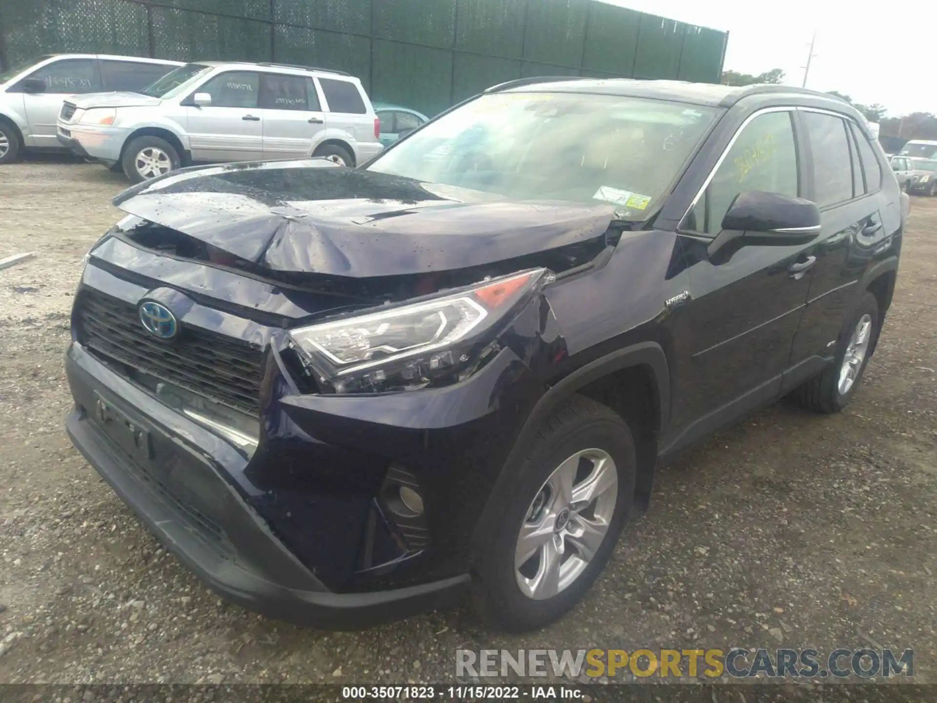 2 Photograph of a damaged car 4T3RWRFV6MU025841 TOYOTA RAV4 2021