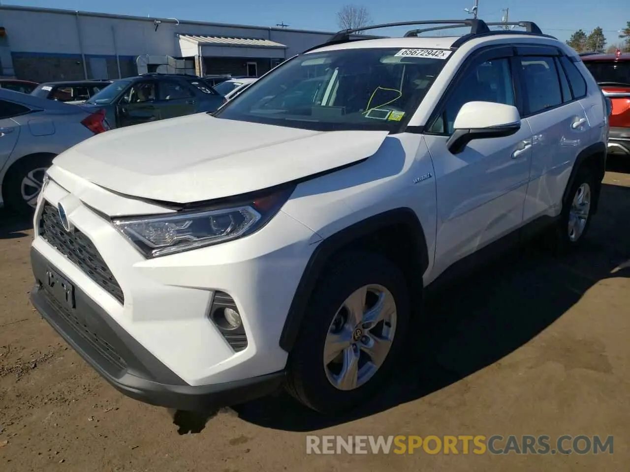 2 Photograph of a damaged car 4T3RWRFV6MU028853 TOYOTA RAV4 2021