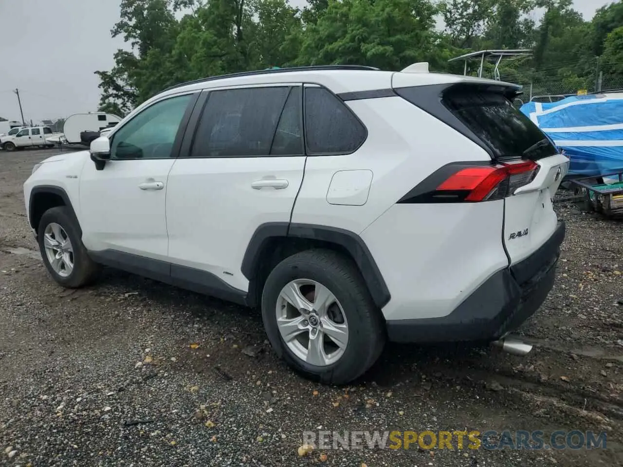 2 Photograph of a damaged car 4T3RWRFV6MU030389 TOYOTA RAV4 2021