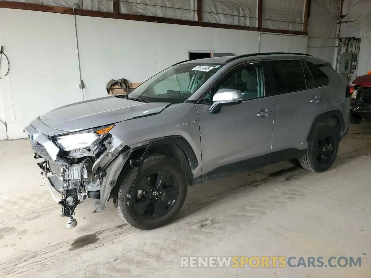 1 Photograph of a damaged car 4T3RWRFV6MU033468 TOYOTA RAV4 2021