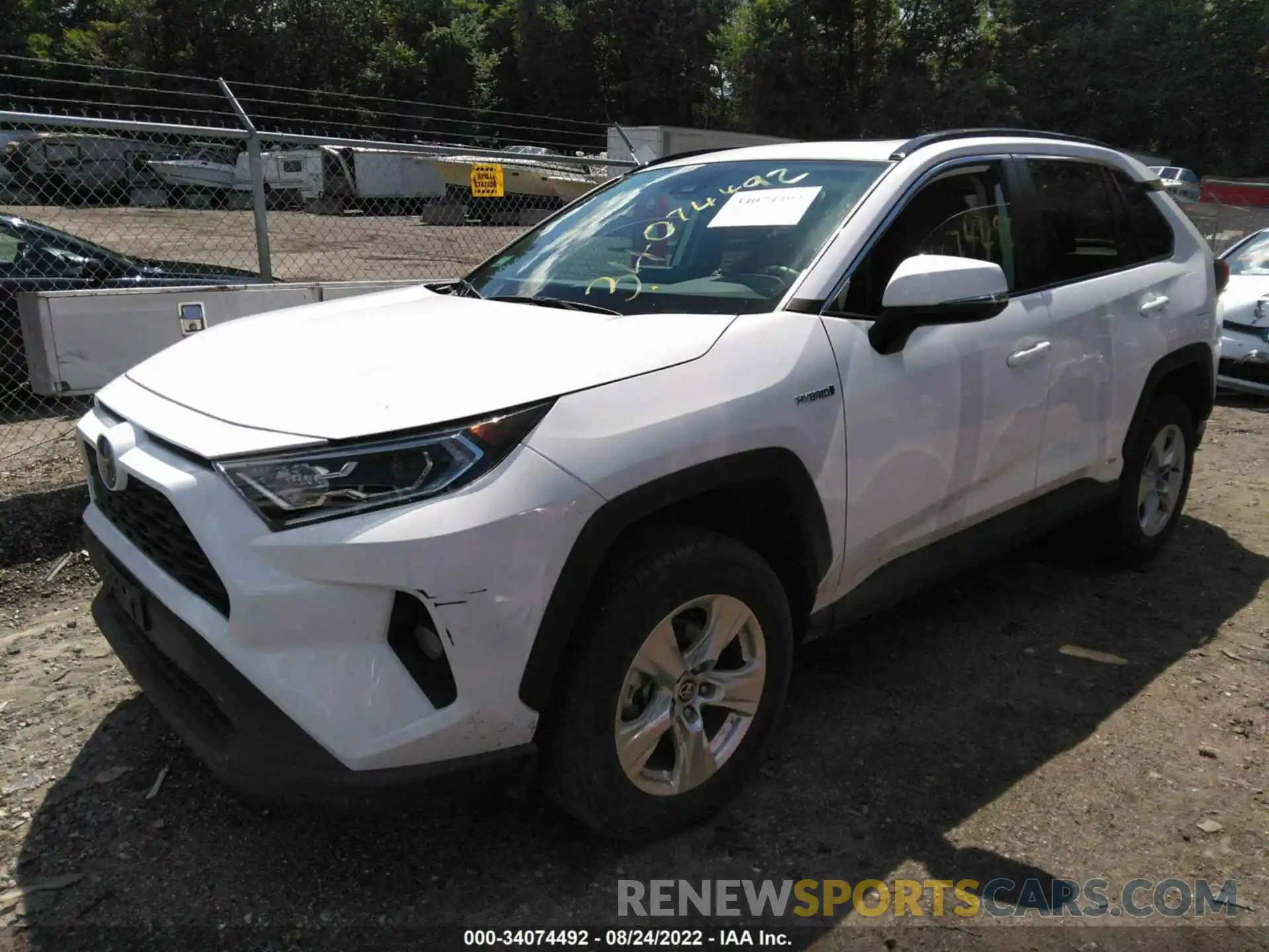 2 Photograph of a damaged car 4T3RWRFV6MU036550 TOYOTA RAV4 2021