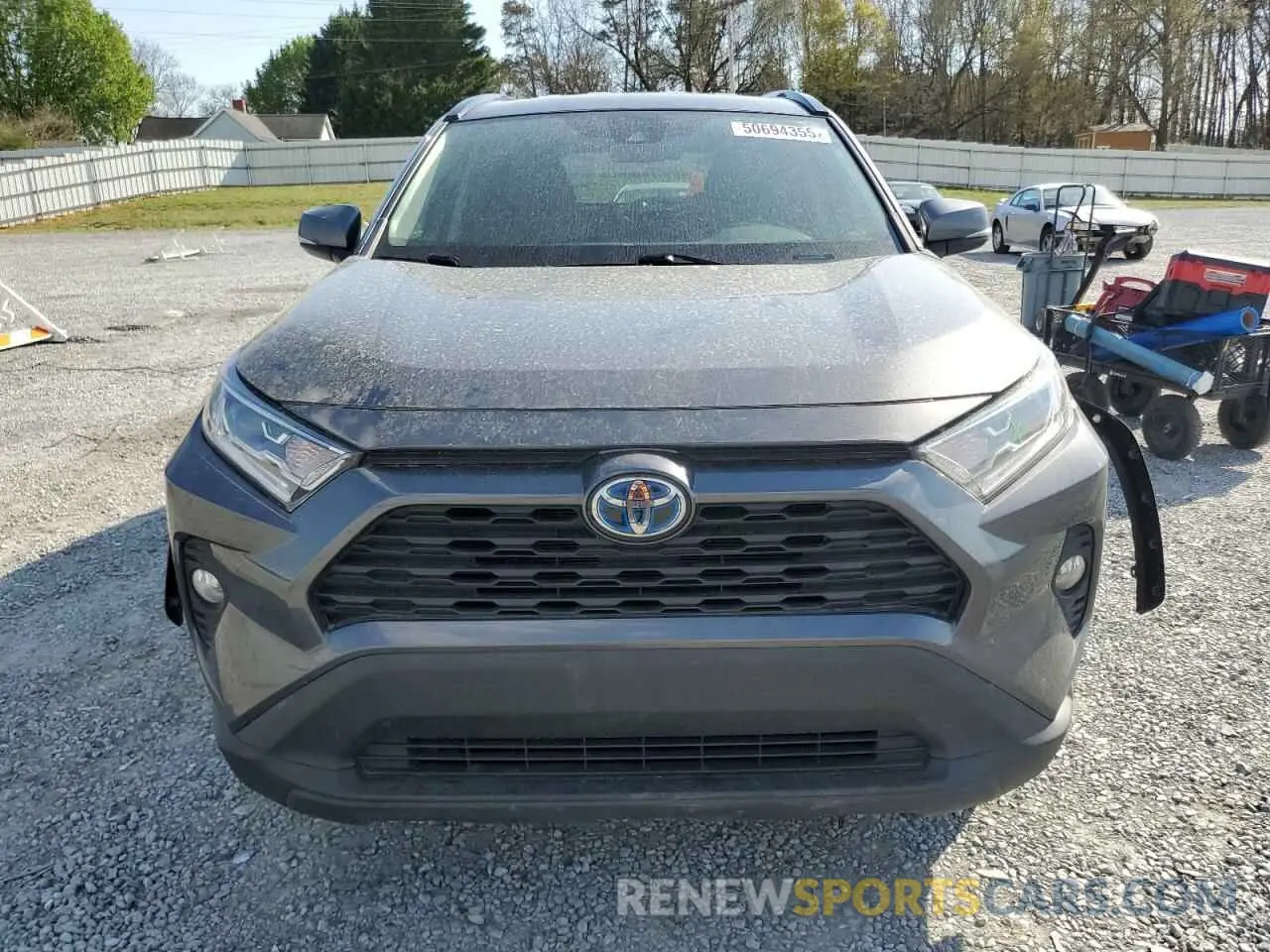 5 Photograph of a damaged car 4T3RWRFV6MU041375 TOYOTA RAV4 2021