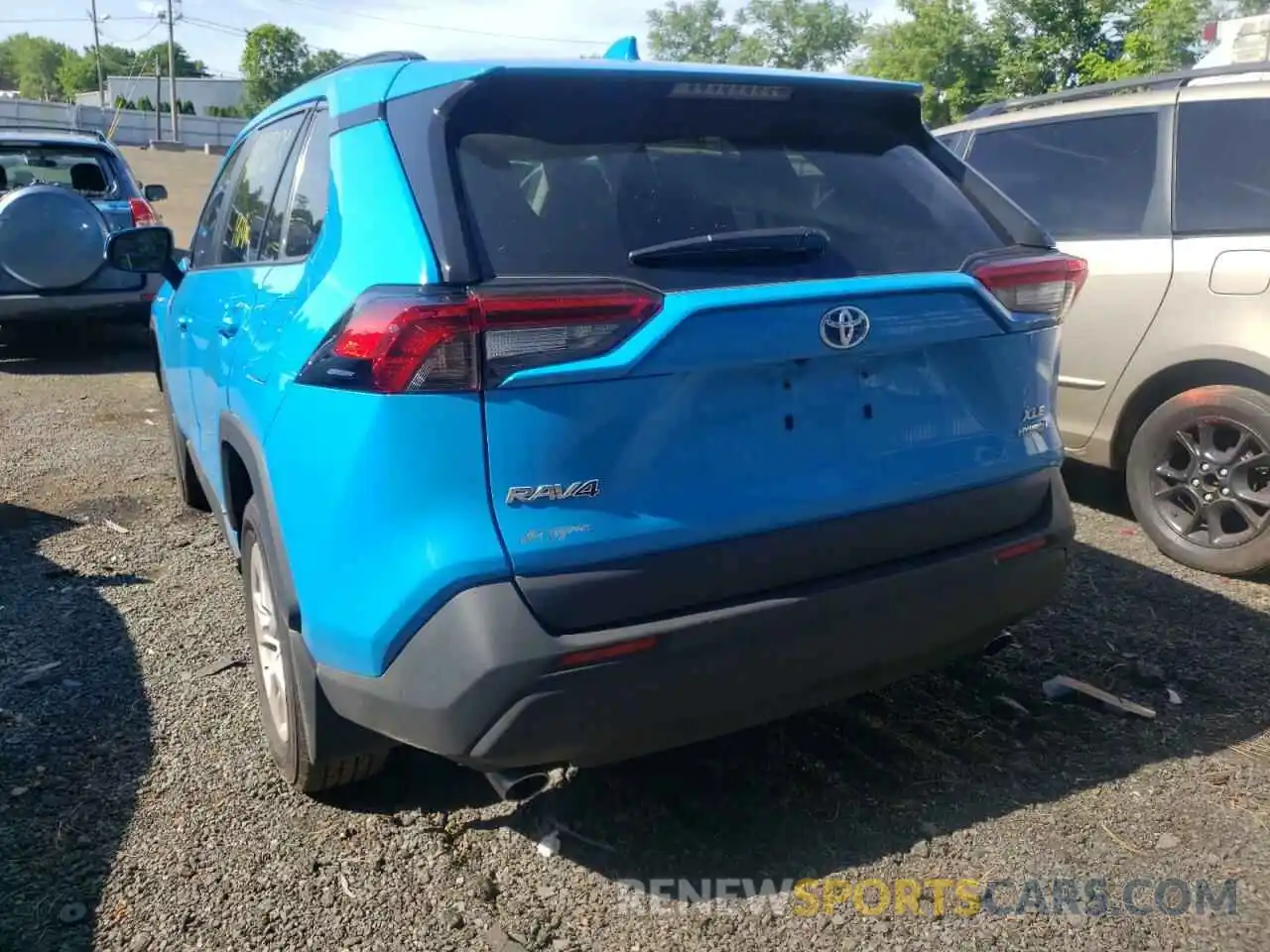 3 Photograph of a damaged car 4T3RWRFV7MU029848 TOYOTA RAV4 2021