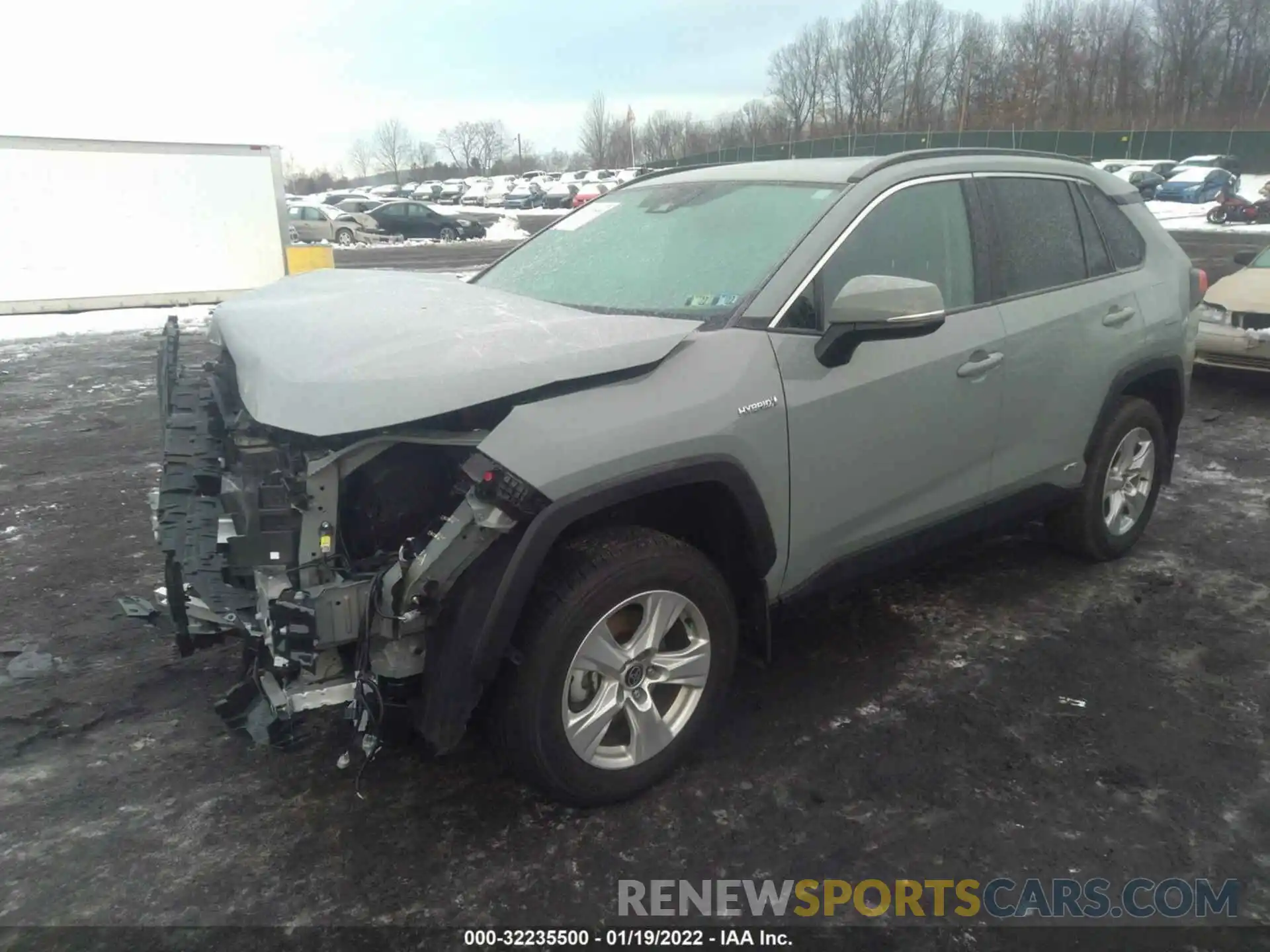 2 Photograph of a damaged car 4T3RWRFV7MU037464 TOYOTA RAV4 2021