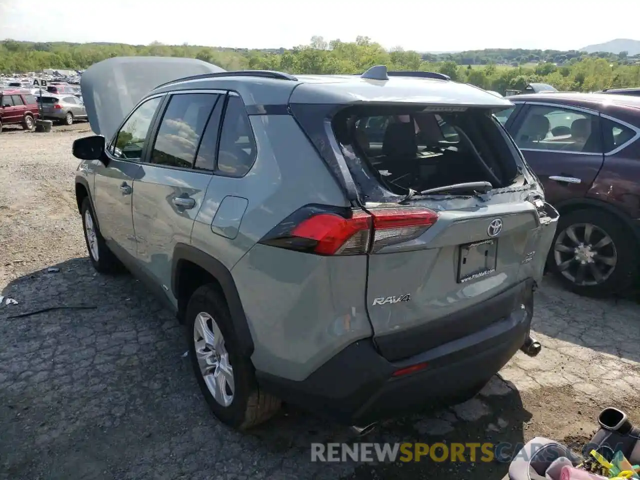 3 Photograph of a damaged car 4T3RWRFV7MU039876 TOYOTA RAV4 2021