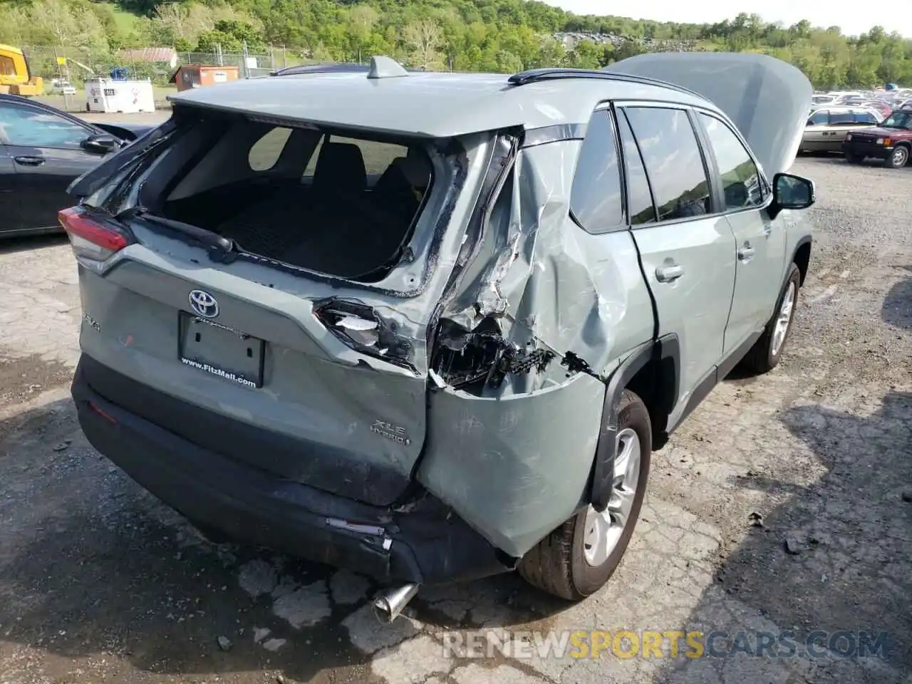 4 Photograph of a damaged car 4T3RWRFV7MU039876 TOYOTA RAV4 2021