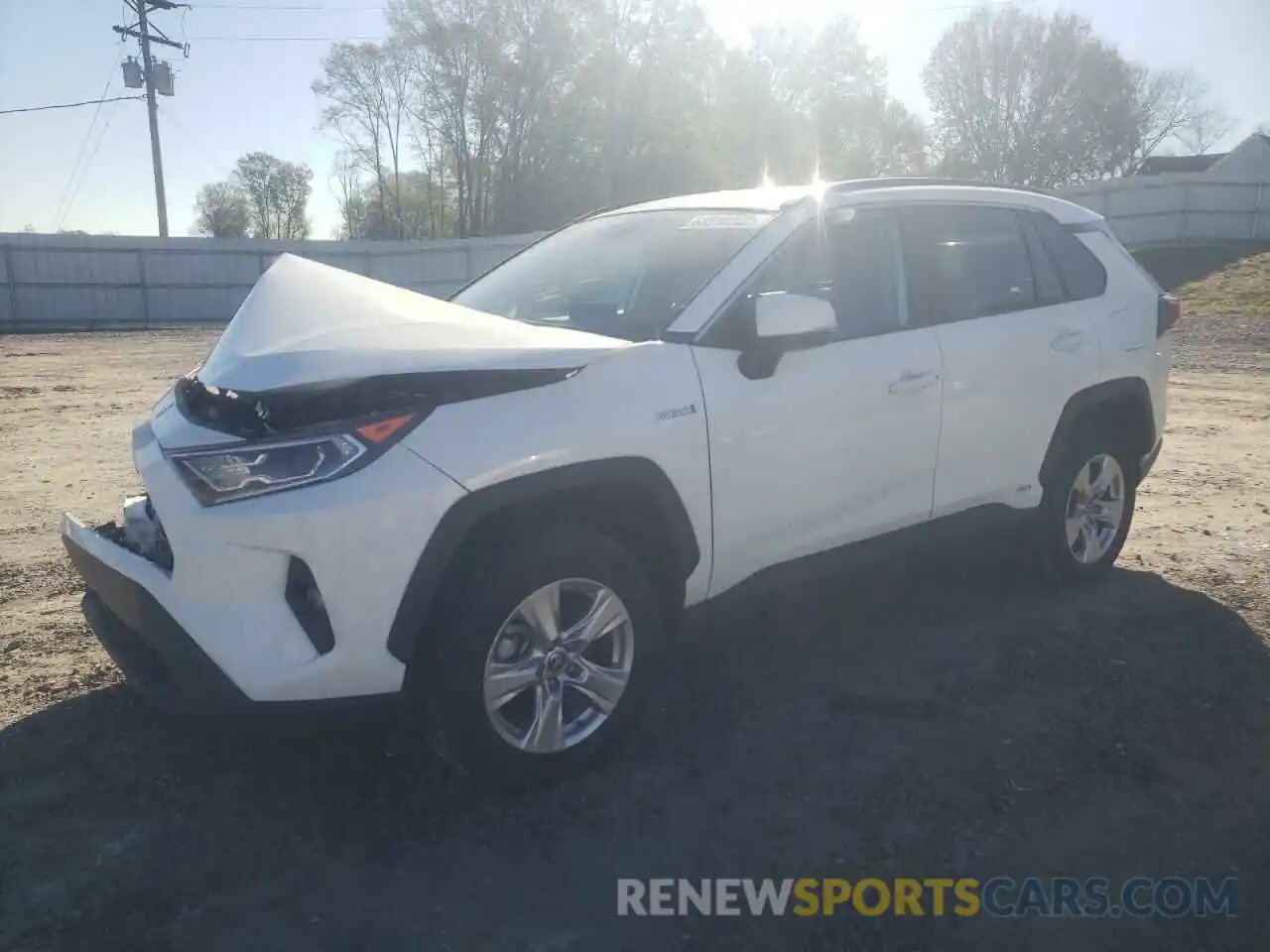 1 Photograph of a damaged car 4T3RWRFV7MU041482 TOYOTA RAV4 2021