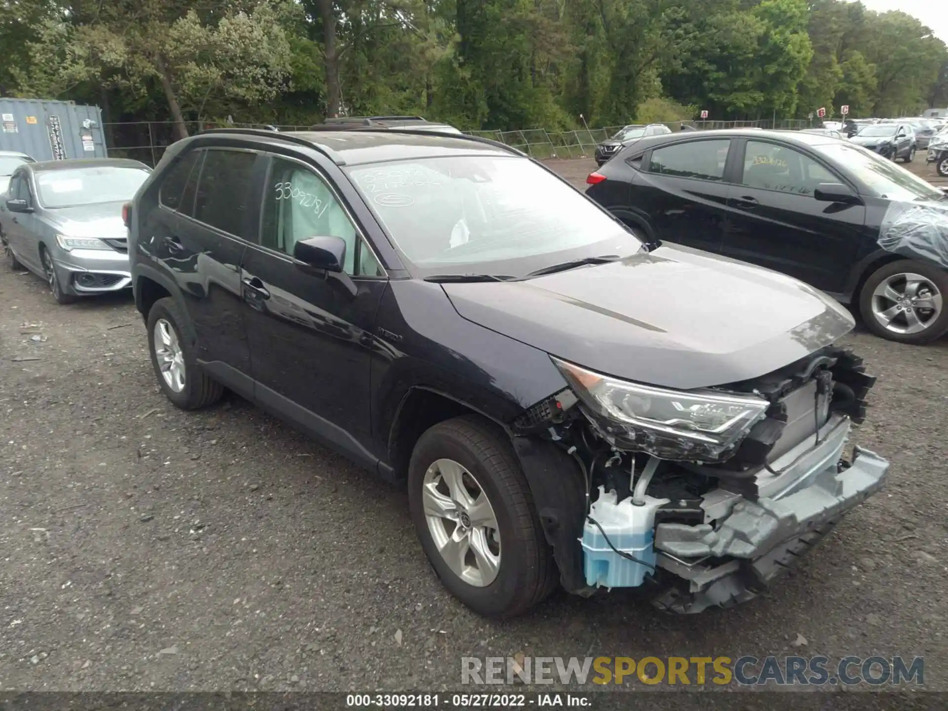 1 Photograph of a damaged car 4T3RWRFV7MU048450 TOYOTA RAV4 2021