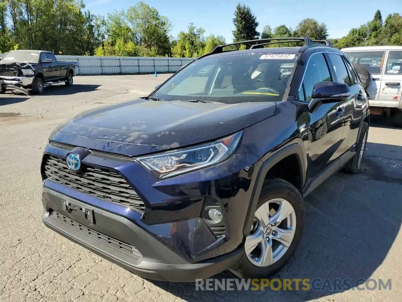 2 Photograph of a damaged car 4T3RWRFV8MU016106 TOYOTA RAV4 2021