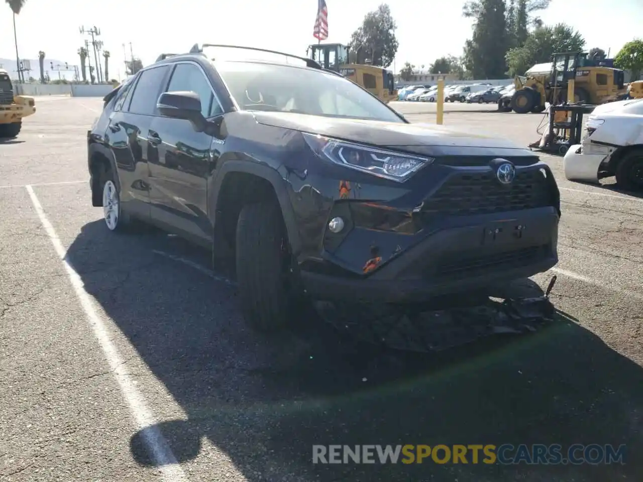 1 Photograph of a damaged car 4T3RWRFV8MU022410 TOYOTA RAV4 2021