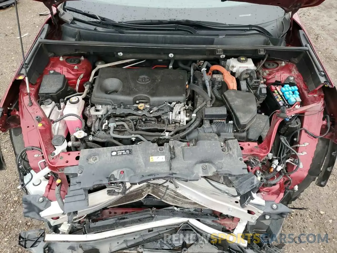 13 Photograph of a damaged car 4T3RWRFV8MU043385 TOYOTA RAV4 2021