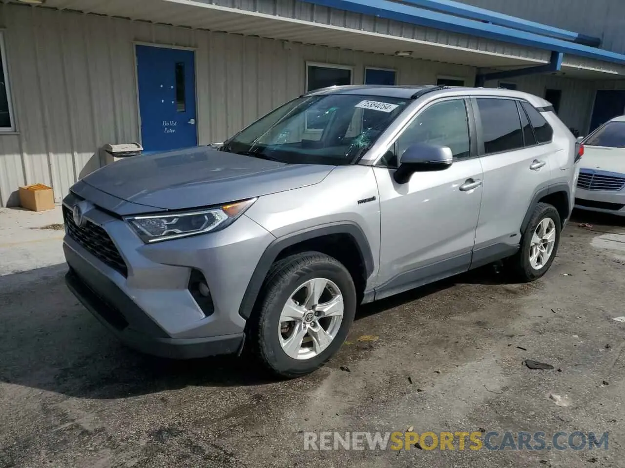 1 Photograph of a damaged car 4T3RWRFV8MU048554 TOYOTA RAV4 2021