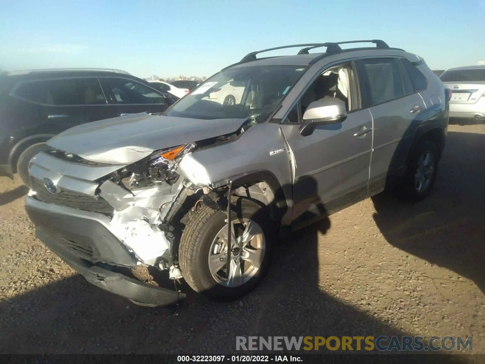 2 Photograph of a damaged car 4T3RWRFV9MU016633 TOYOTA RAV4 2021