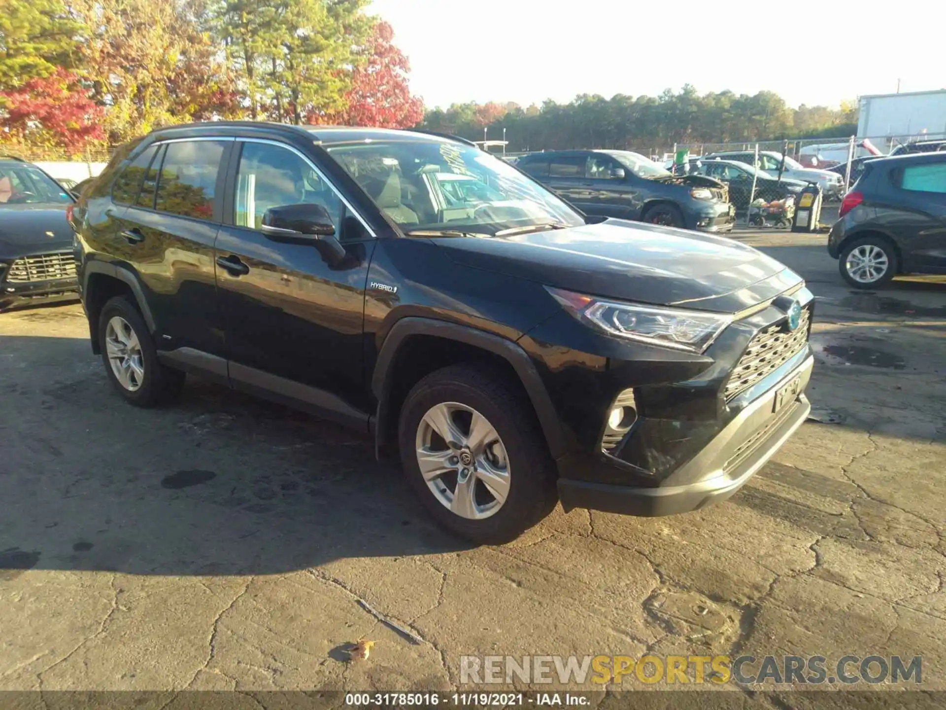 1 Photograph of a damaged car 4T3RWRFV9MU021539 TOYOTA RAV4 2021