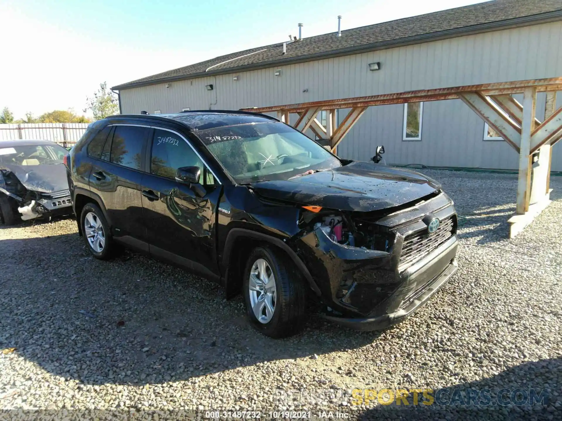 1 Photograph of a damaged car 4T3RWRFV9MU025767 TOYOTA RAV4 2021