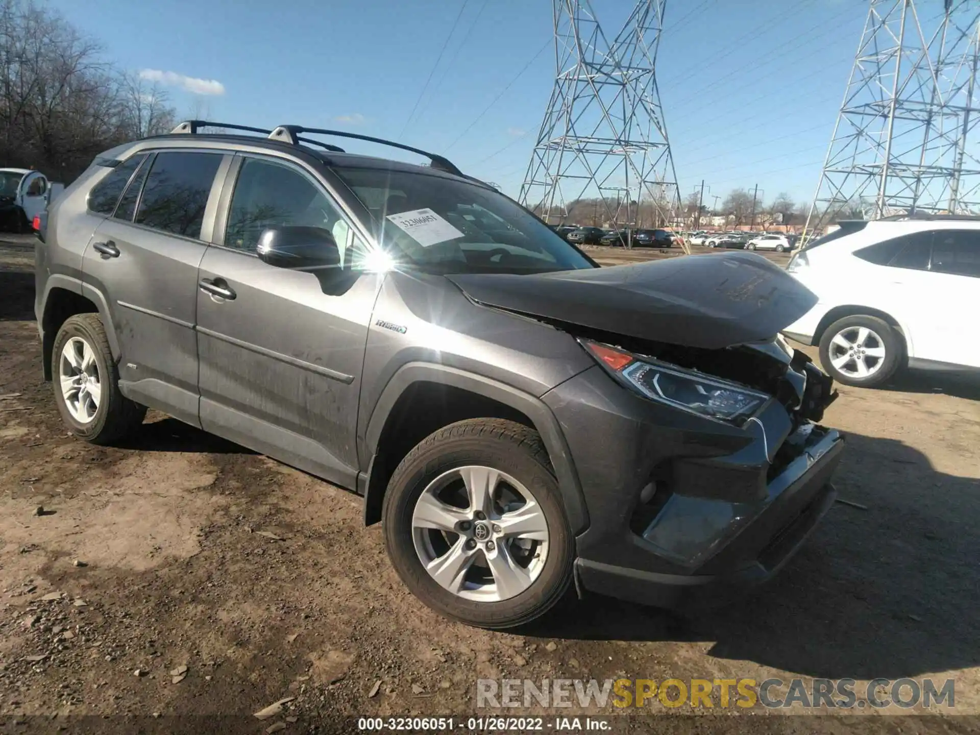 1 Photograph of a damaged car 4T3RWRFV9MU027339 TOYOTA RAV4 2021