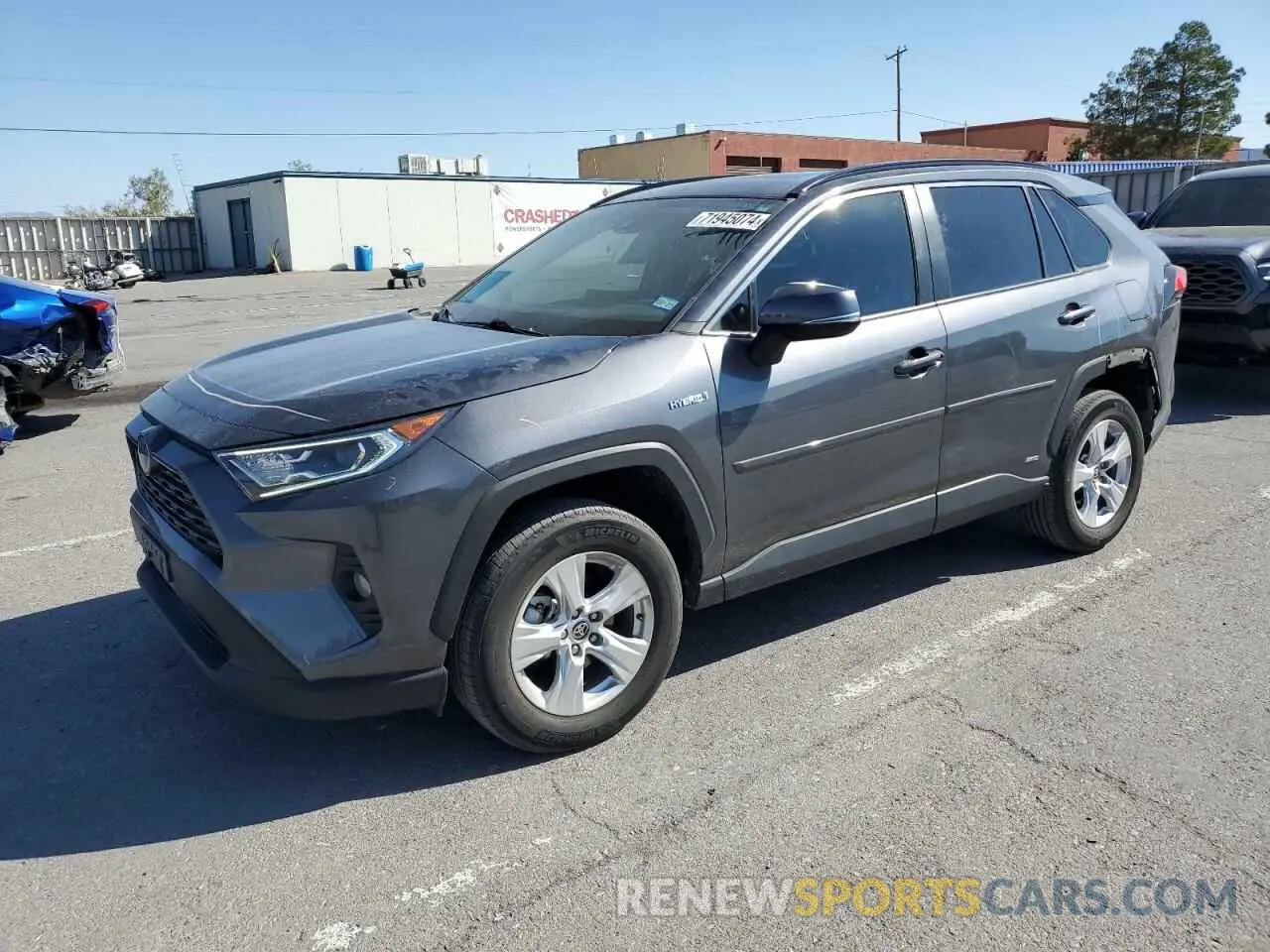 1 Photograph of a damaged car 4T3RWRFV9MU031326 TOYOTA RAV4 2021