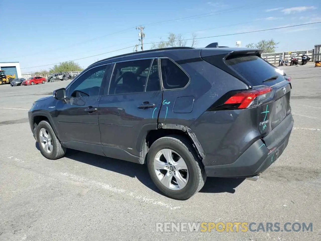2 Photograph of a damaged car 4T3RWRFV9MU031326 TOYOTA RAV4 2021