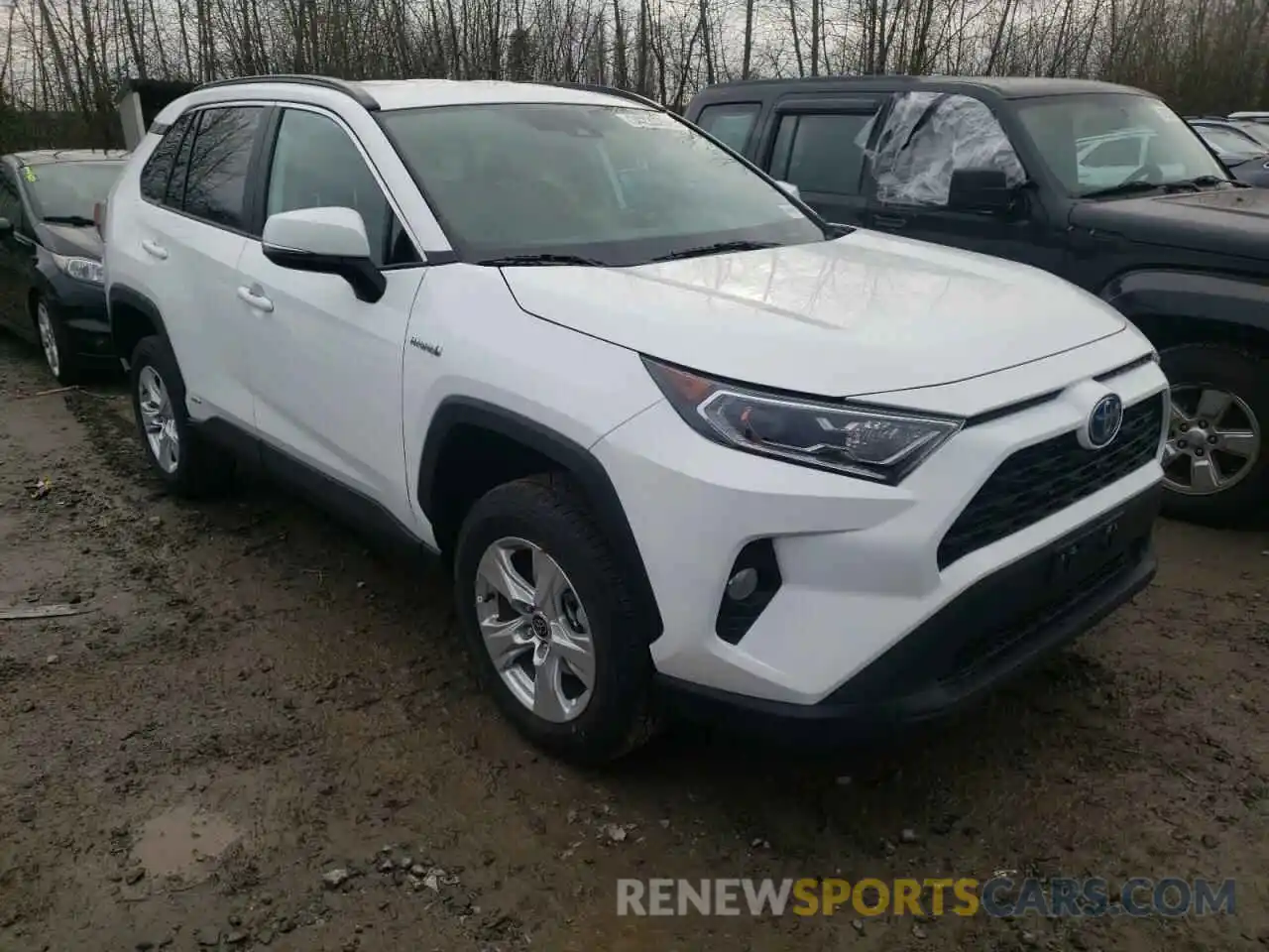 1 Photograph of a damaged car 4T3RWRFV9MU037353 TOYOTA RAV4 2021