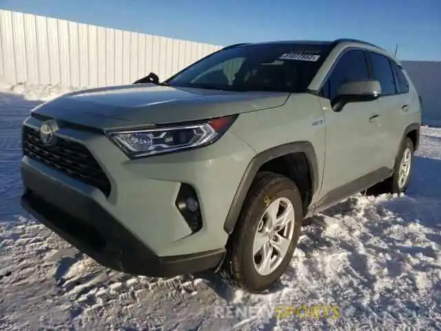 2 Photograph of a damaged car 4T3RWRFV9MU041340 TOYOTA RAV4 2021