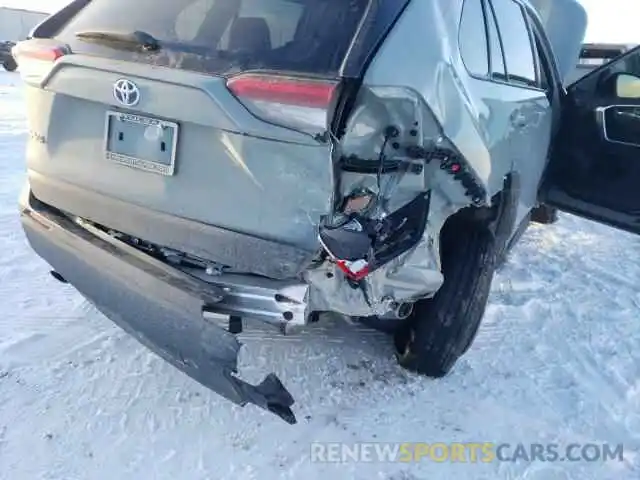 9 Photograph of a damaged car 4T3RWRFV9MU041340 TOYOTA RAV4 2021