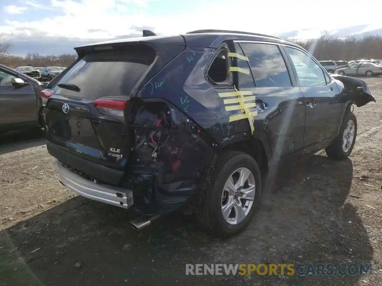 4 Photograph of a damaged car 4T3RWRFVXMU014096 TOYOTA RAV4 2021