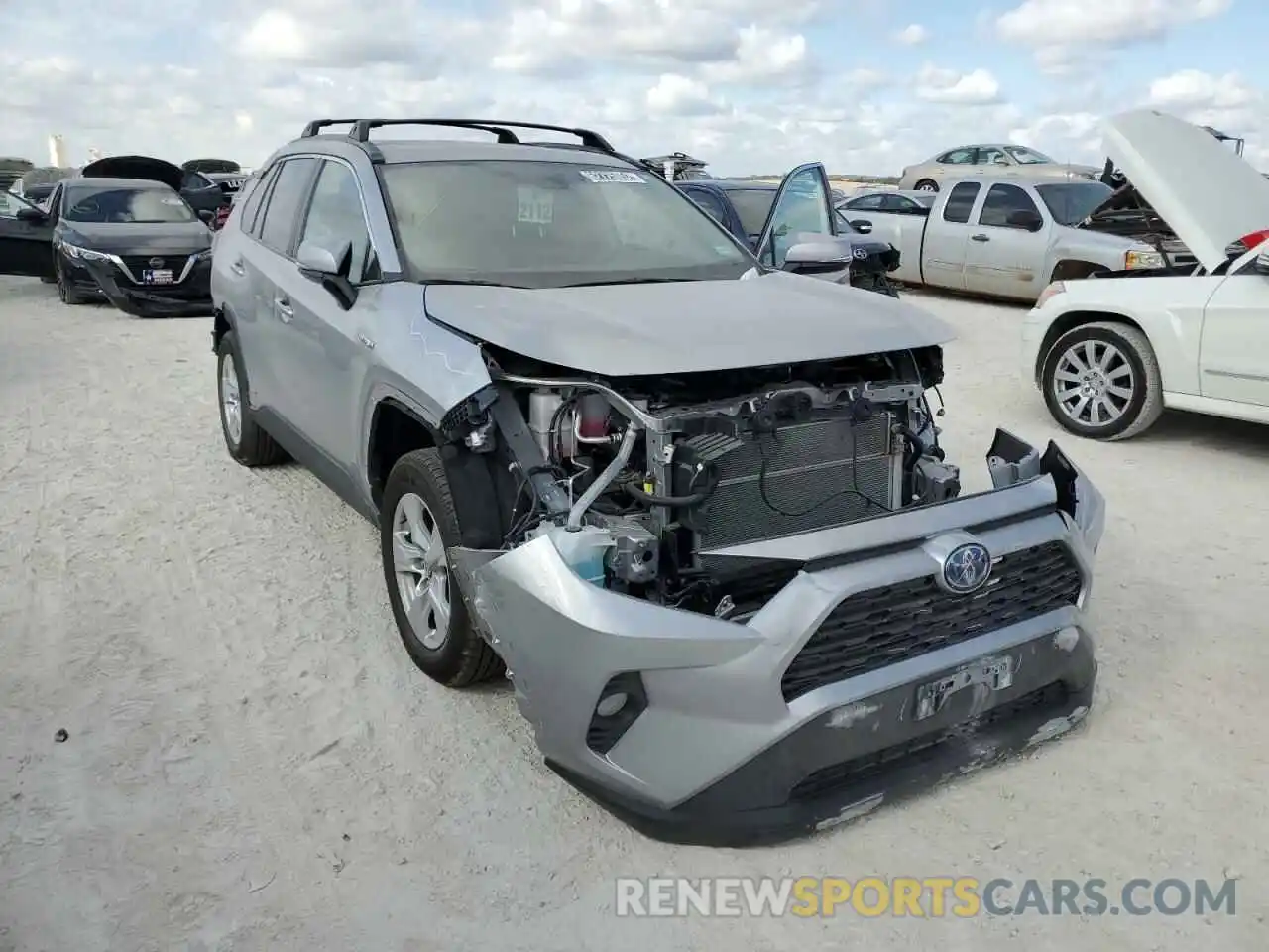 1 Photograph of a damaged car 4T3RWRFVXMU014406 TOYOTA RAV4 2021