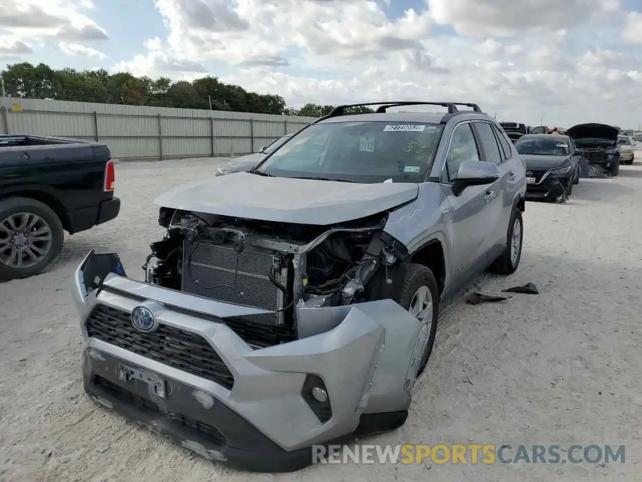 2 Photograph of a damaged car 4T3RWRFVXMU014406 TOYOTA RAV4 2021