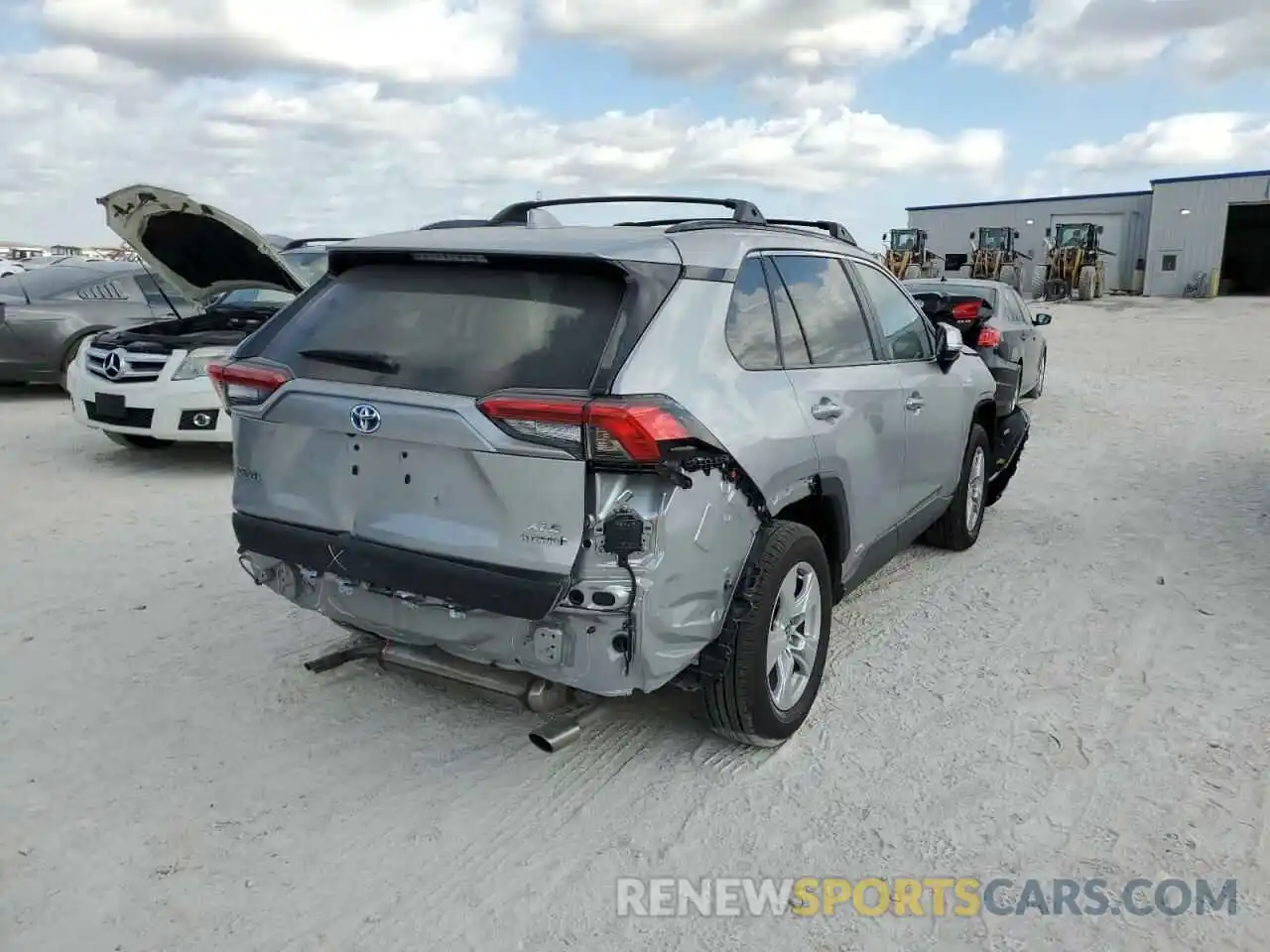 4 Photograph of a damaged car 4T3RWRFVXMU014406 TOYOTA RAV4 2021