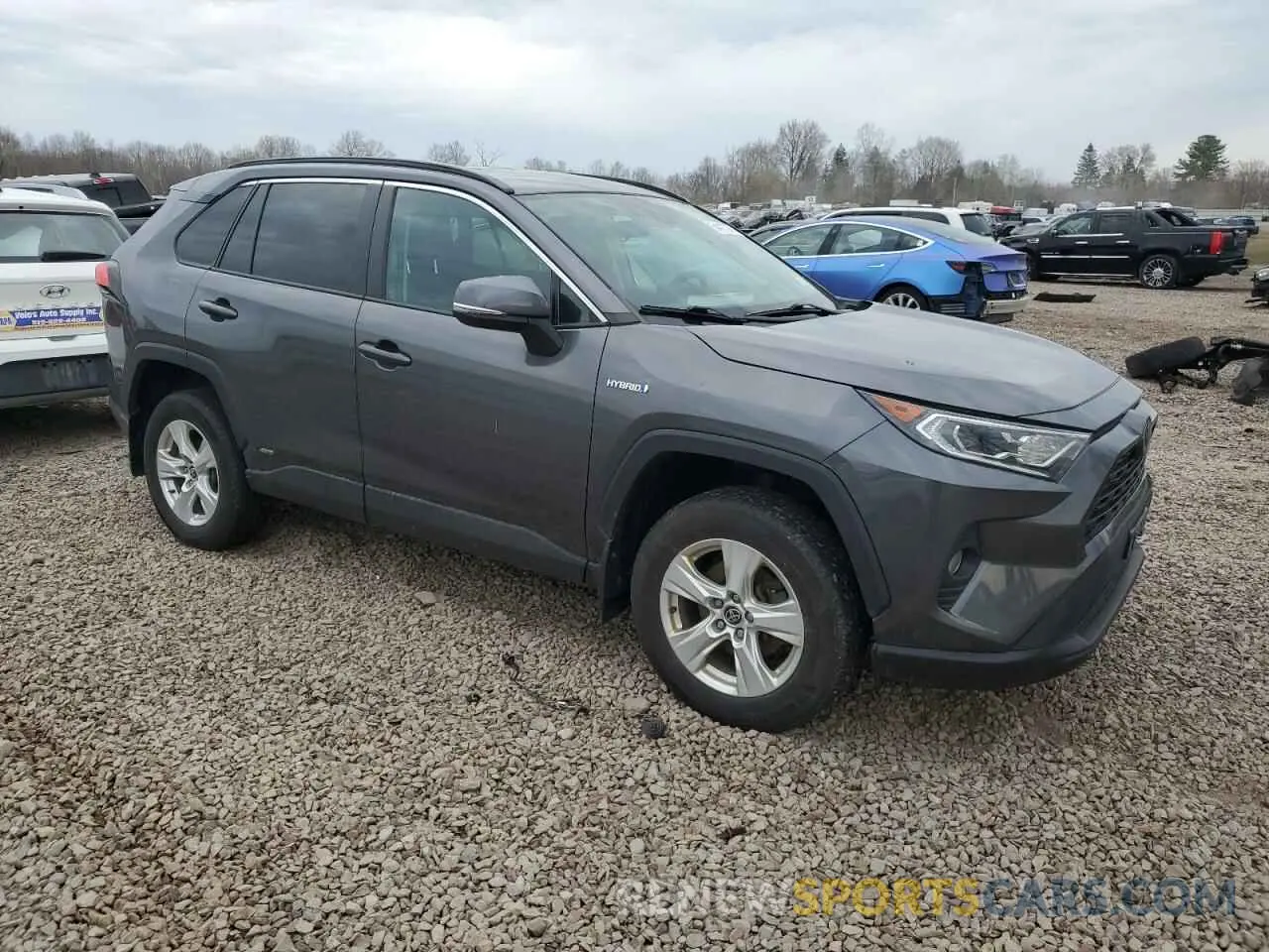 4 Photograph of a damaged car 4T3RWRFVXMU022148 TOYOTA RAV4 2021