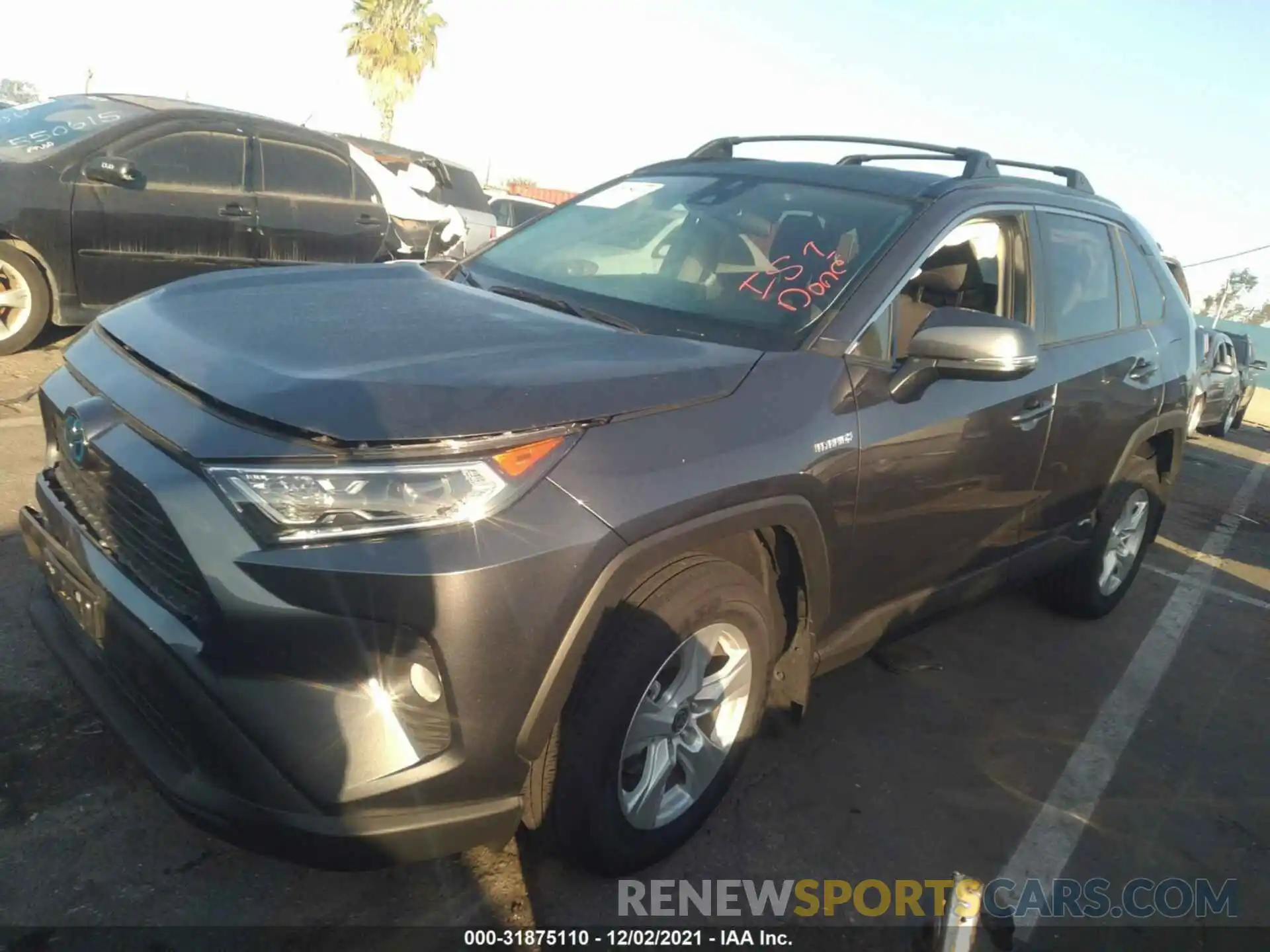 2 Photograph of a damaged car 4T3RWRFVXMU022764 TOYOTA RAV4 2021