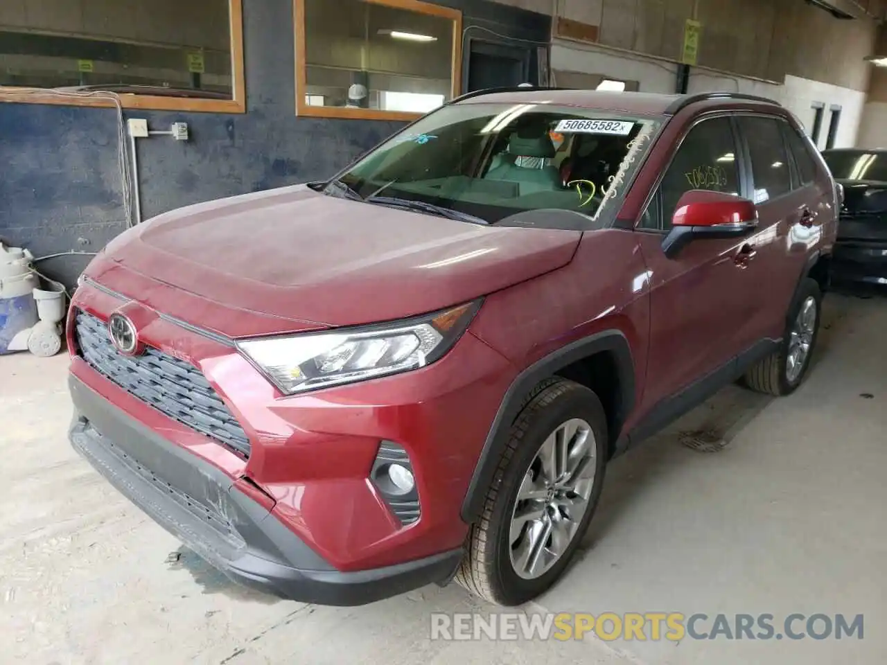 2 Photograph of a damaged car JTMA1RFV2MD070381 TOYOTA RAV4 2021