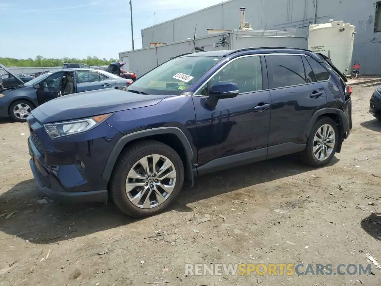1 Photograph of a damaged car JTMA1RFV2MD072292 TOYOTA RAV4 2021