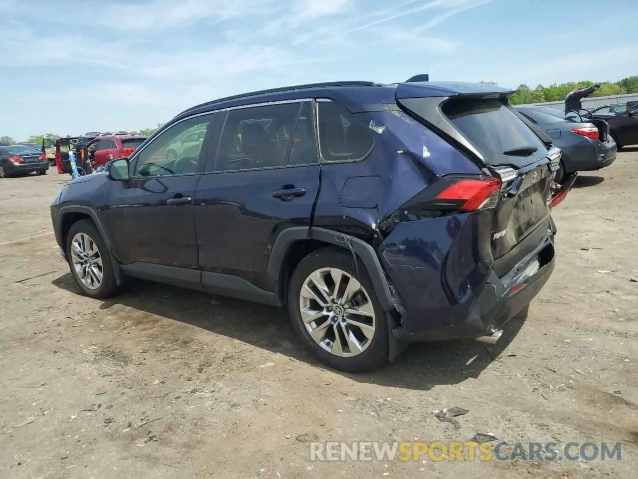 2 Photograph of a damaged car JTMA1RFV2MD072292 TOYOTA RAV4 2021