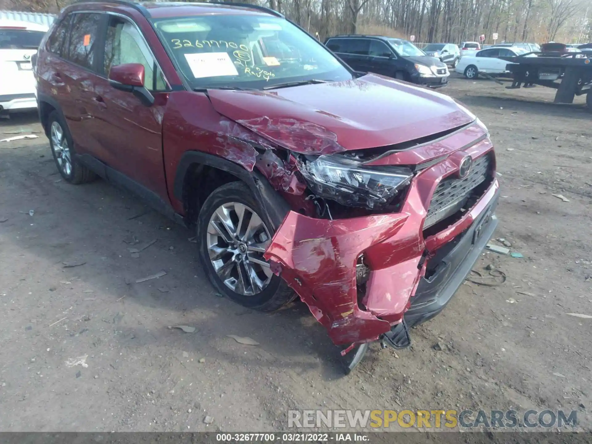 6 Photograph of a damaged car JTMA1RFV2MD074706 TOYOTA RAV4 2021