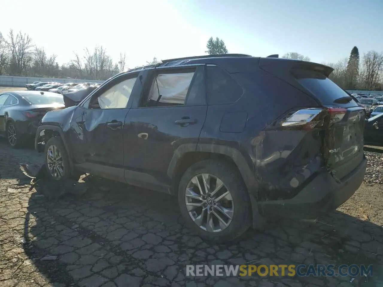2 Photograph of a damaged car JTMA1RFV2MD075760 TOYOTA RAV4 2021