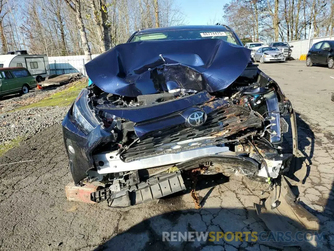 5 Photograph of a damaged car JTMA1RFV2MD075760 TOYOTA RAV4 2021