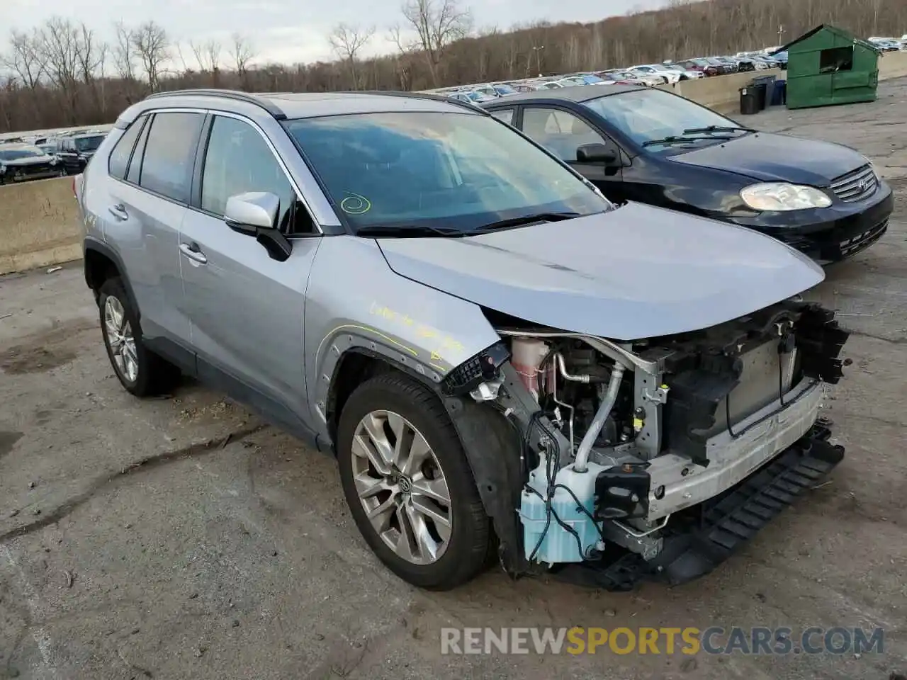 4 Photograph of a damaged car JTMA1RFV8MD070210 TOYOTA RAV4 2021