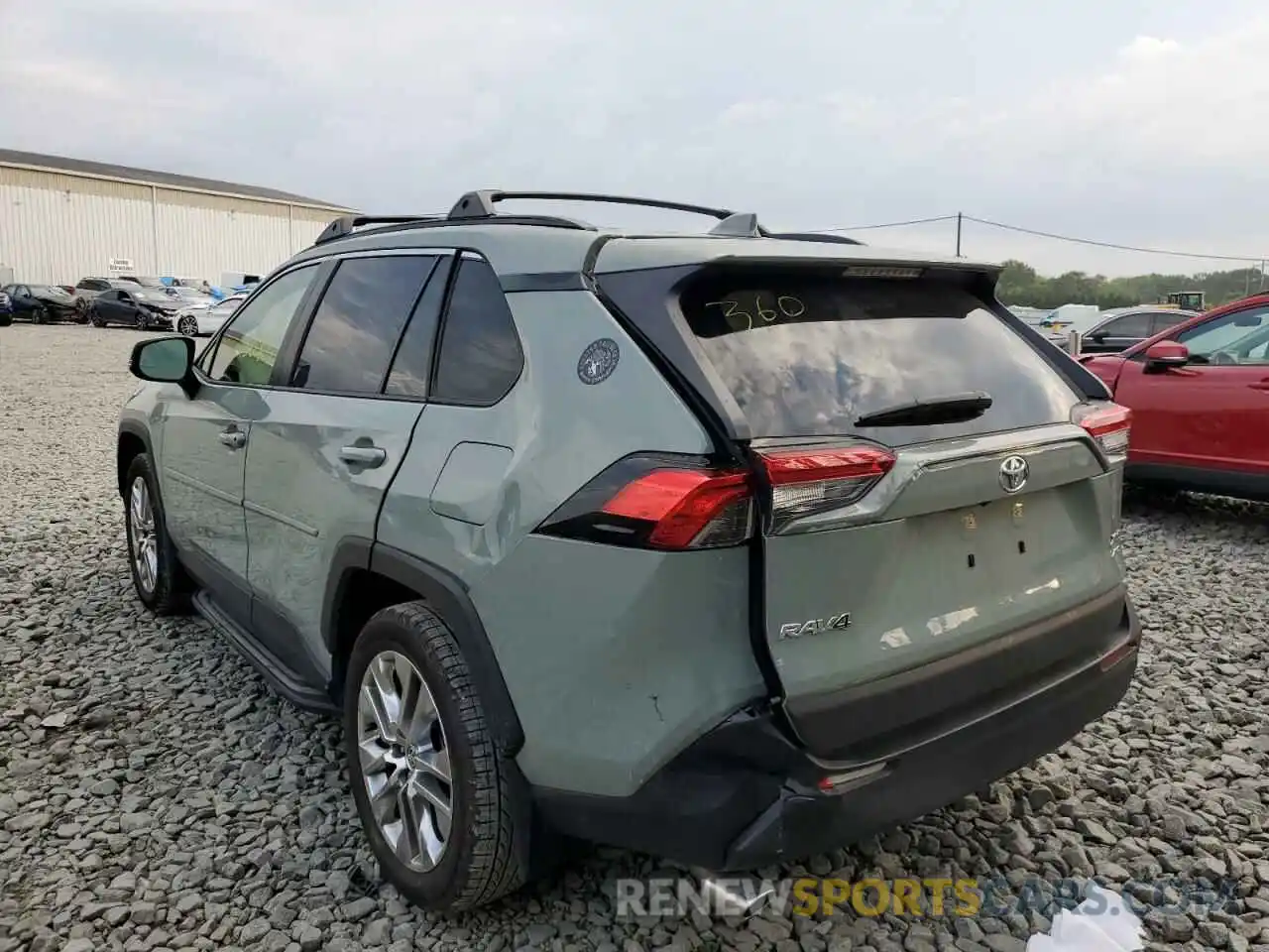 3 Photograph of a damaged car JTMA1RFV9MD073813 TOYOTA RAV4 2021