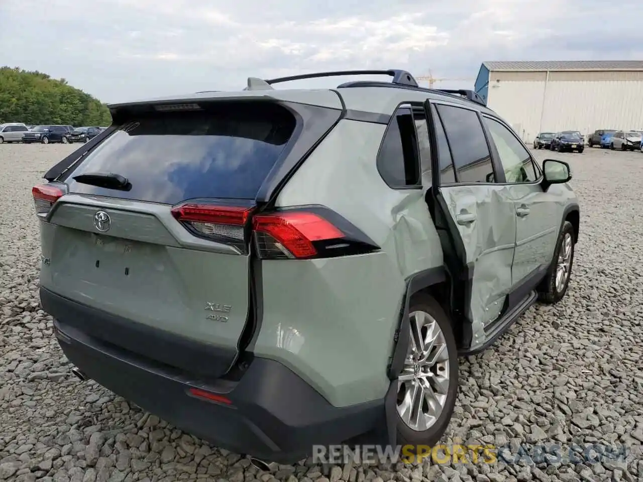 4 Photograph of a damaged car JTMA1RFV9MD073813 TOYOTA RAV4 2021