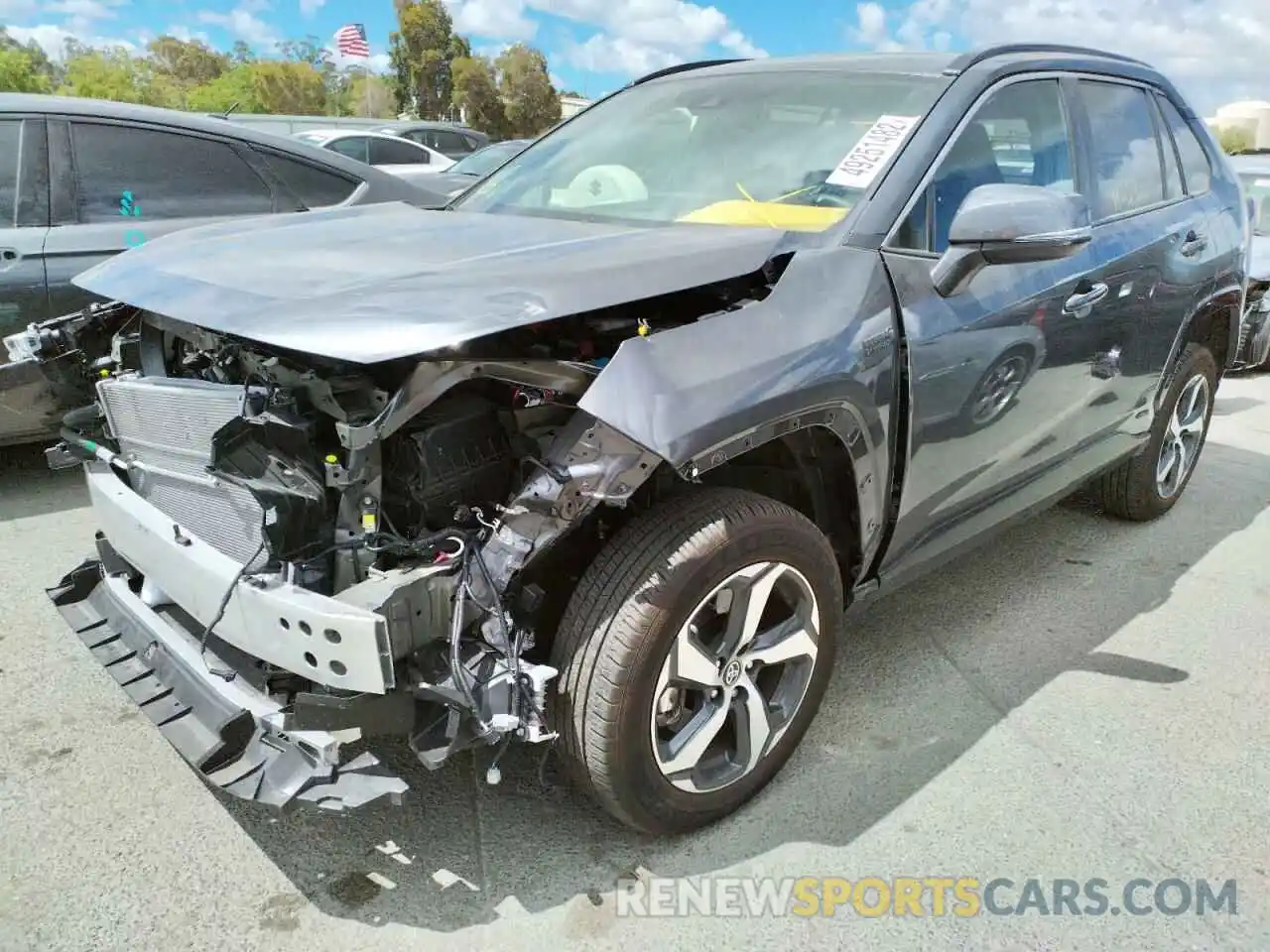 2 Photograph of a damaged car JTMAB3FV0MD042380 TOYOTA RAV4 2021